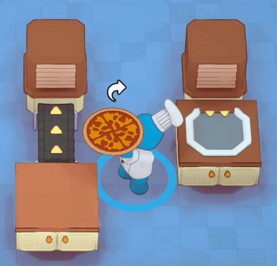 Dumbwaiters must be open to interact with other appliances