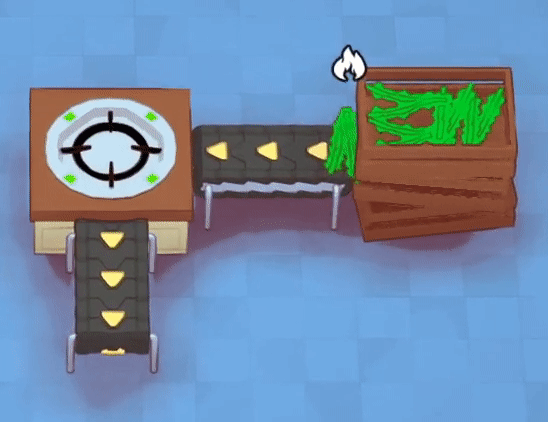 Seaweed cooks but does not burn on a Safety Hob