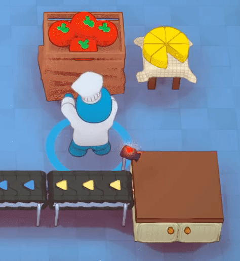 Smart Grabber pushes and pulls filtered items