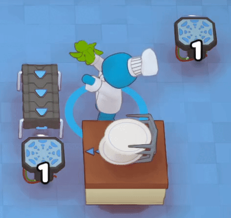 The Auto Plater interacts before the item is teleported