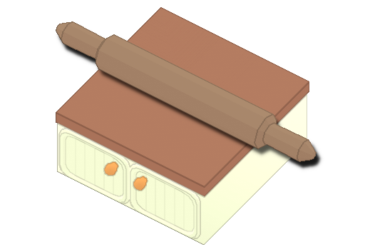 Counter and Rolling Pin