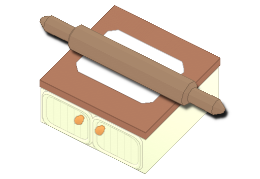 Workstation and Rolling Pin